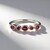 Anello in argento con Tormalina Rosa Brasiliana