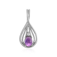 Sibirischer Amethyst-Silberanhänger