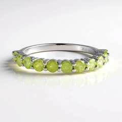 Anello in argento con Sfene