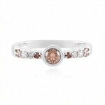 Gouden ring met een I2 Champagne Diamant (KM by Juwelo)