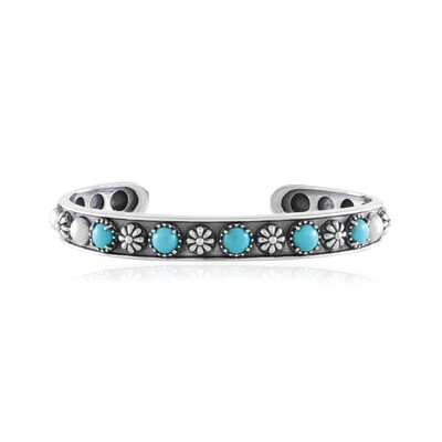 Bracelet en argent et Turquoise Sleeping Beauty (Desert Chic)