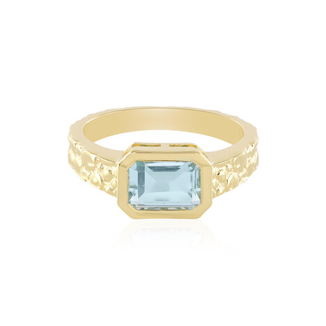 Sky Blue Topaz Silver Ring