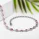 14K Pink Sapphire Gold Necklace (CIRARI)