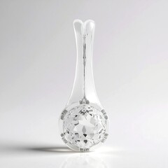 Ciondolo in argento con Kunzite Bianca