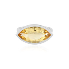 Anello in argento con Citrino