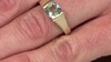 Gouden ring met een Groene Beril (de Melo Gold)