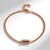 Bracciale in argento con Rodolite (Adela Silber)