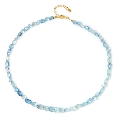 Collana in argento con Acquamarina