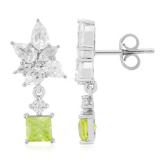 Pendientes en plata con Zircón