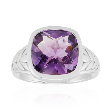 Bague en argent et Améthyste (Pallanova)