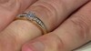Gouden ring met een Diamant SI1 (G) (Annette)