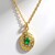 Collana in oro con Smeraldo Colombiano (CIRARI)
