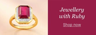 Jewellery with Ruby
