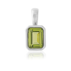 Ciondolo in argento con Peridoto (CUSTODANA)