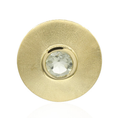 Ciondolo in argento con Ametista Verde (MONOSONO COLLECTION)