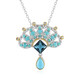 Collana in argento con Turchese Sleeping Beauty (Gems en Vogue)