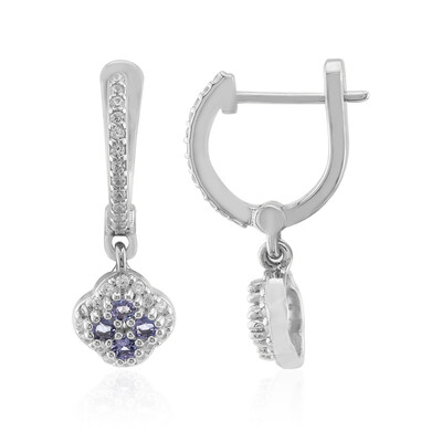Orecchini in argento con Tanzanite