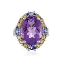 Amethyst-Silberring