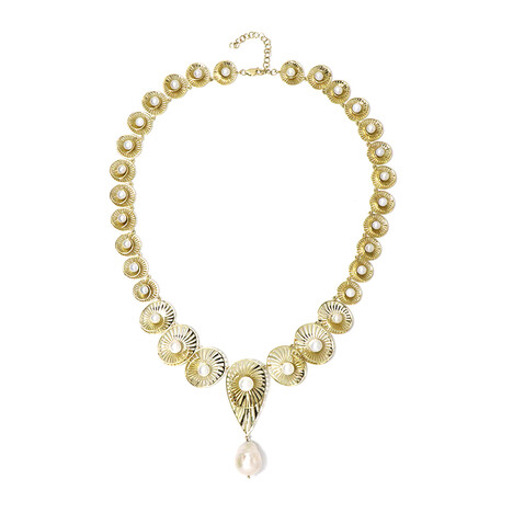 Collier en or et Perle de culture d'eau douce (Ornaments by de Melo)