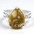 Anello in argento con Quarzo Dinosauro