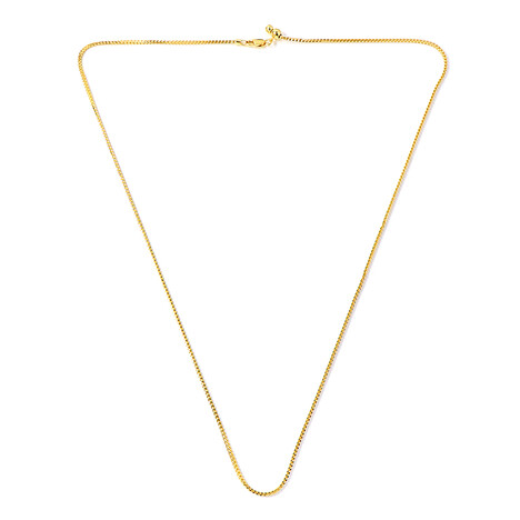 Silber-Franco-Kette - 7,17 g - 61 cm - vergoldet