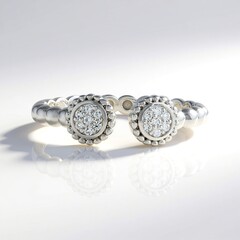 Anello in argento con Zircone (de Melo Essence)