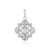Zircon Silver Pendant