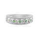 Tanzanian Tsavorite Silver Ring