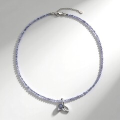 Collana in argento con Labradorite