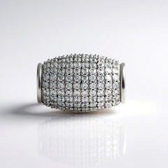 Ciondolo in argento con Zircone (MONOSONO COLLECTION)