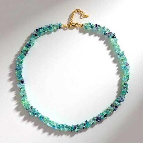 Collana in argento con Fluorite Argentina