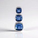 Ciondolo in argento con Fluorite Cangiante (MONOSONO COLLECTION)