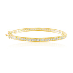 Brazalete en plata con Zircón (de Melo Essence)