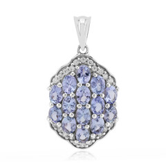 Colgante en plata con Tanzanita