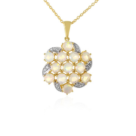 Welo-Opal-Silberhalskette