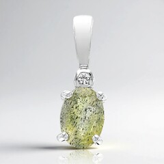Ciondolo in argento con Labradorite