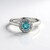 Anello in argento con Zircone Ratanakiri