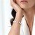 Mondlicht-Quarz-Silberarmband