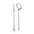 Boucles d'oreilles en or et Diamant SI1 (H) (CIRARI)