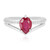 Madagascar Ruby Silver Ring