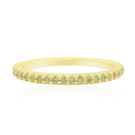 Kanariengelber SI1 Brillant-Goldring (Annette)