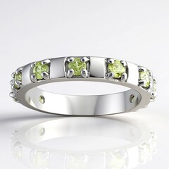 Anello in argento con Sfene