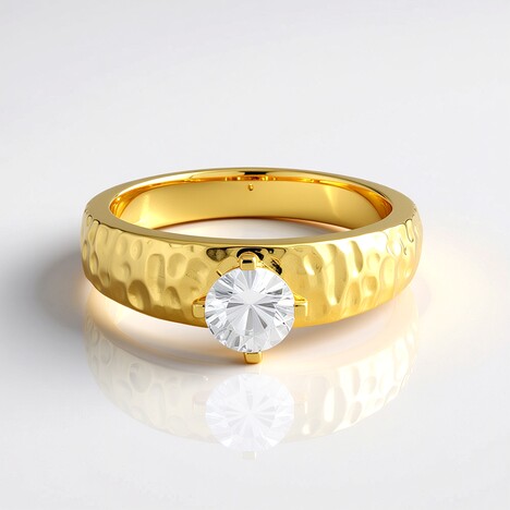 Anello in argento con Zircone
