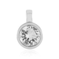 Pendentif en argent et Quartz blanc