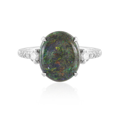 Andamooka-Matrix-Opal-Goldring (AMAYANI)