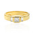 Anillo en oro con Diamante IF (D) (Annette)