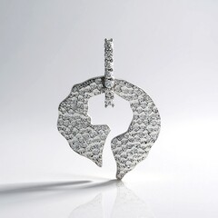 Ciondolo in argento con Zircone (MONOSONO COLLECTION)