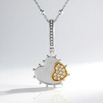 Collana in argento con Zircone (Dallas Prince Designs)