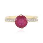 Anillo en oro con Rubí de Madagascar (de Melo Gold)