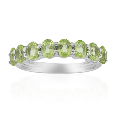 Peridot-Silberring